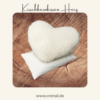 Kirschkernkissen | Herz