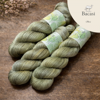 Bacasi 400 | Olive | pflanzengefärbt