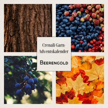 Garn-Adventskalender | Beerengold | Vorbestellung