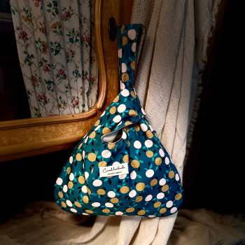 Preview: Japanische Knotentasche | Baumwolle | Früchtetanz | Außenansicht