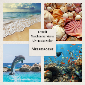 Maschenmarkierer-Adventskalender | Meerespoesie | Vorbestellung
