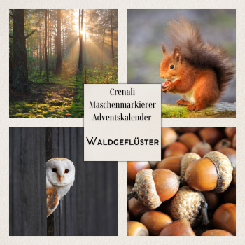 Maschenmarkierer-Adventskalender | Waldgeflüster | Vorbestellung