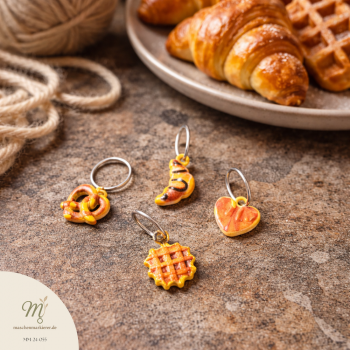 Maschenmarkierer No. 055 | handmade | Waffeln