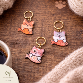 Maschenmarkierer No. 061 | handmade | Catfish