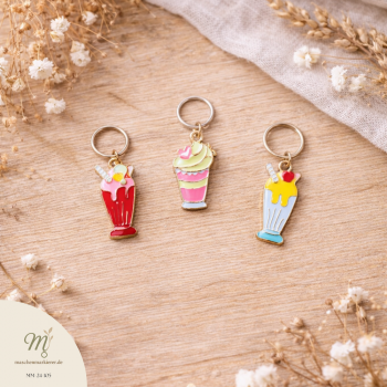 Maschenmarkierer No. 105 | Eisbecher | Ring