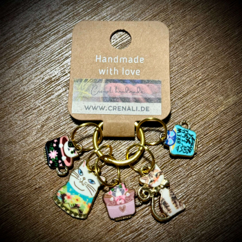 Maschenmarkierer No. 094 | Kitty Two - Ring