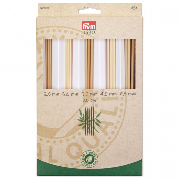 Nadelspiel-Set Bambus | Prym | 20cm