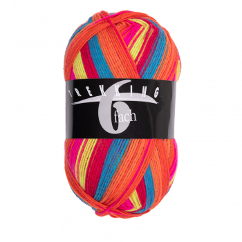 Trekking 6-fach 1952 | Neonorange | Atelier Zitron