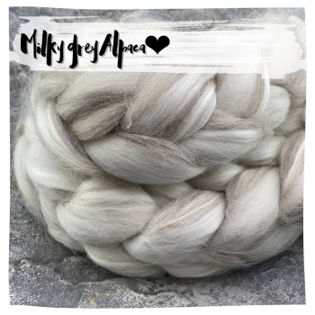 Milky Grey Alpaca | Faser-Spezialmischung