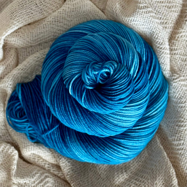 Ambera 6-fach | pflanzengefärbt | Aqua