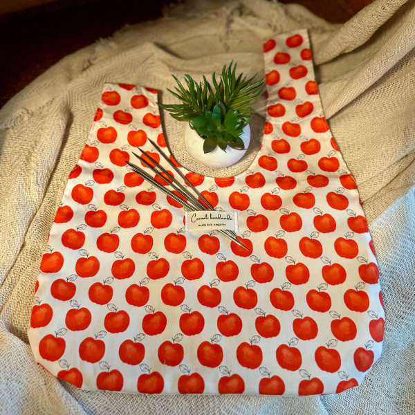 Japanische Knotentasche | Baumwolle | Red Apple