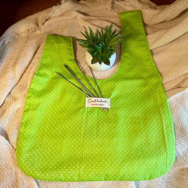 Japanische Knotentasche | Baumwolle | Wiesenglück