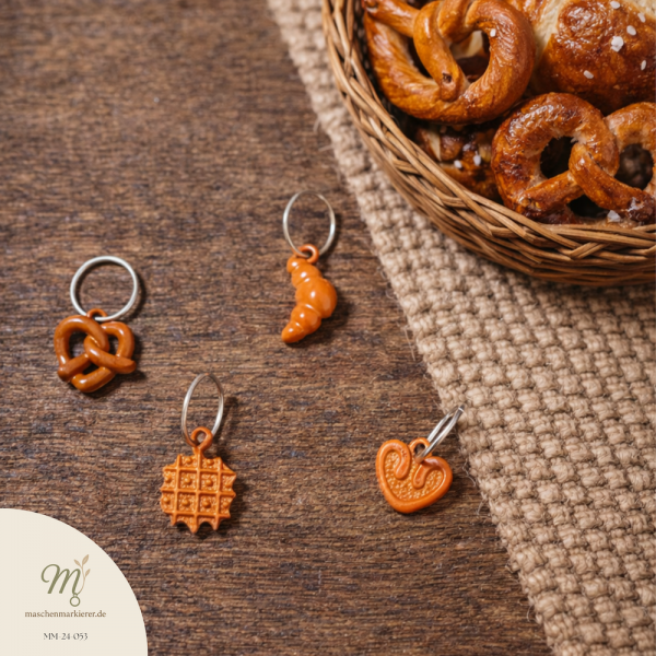 Maschenmarkierer | Laugengebäck | handmade