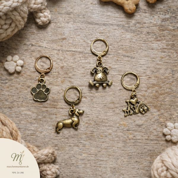 Hund 2 | Maschenmarkierer | Ring