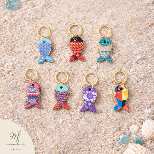 Fish | Maschenmarkierer | handmade
