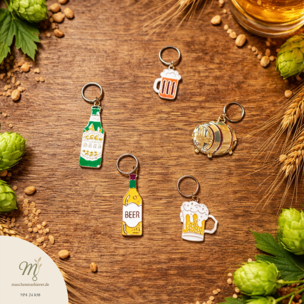 Bier | Maschenmarkierer | handmade