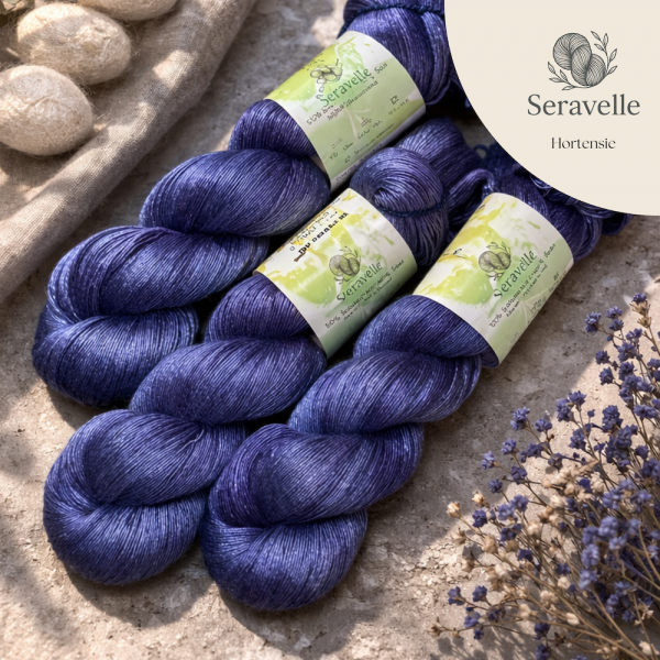 Seravelle 400 | Hortensie | pflanzengefärbt