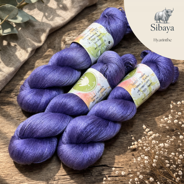 Sibaya 400 | Hyazinthe | pflanzengefärbt