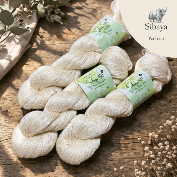 Sibaya 400 | Perlmutt | pflanzengefärbt