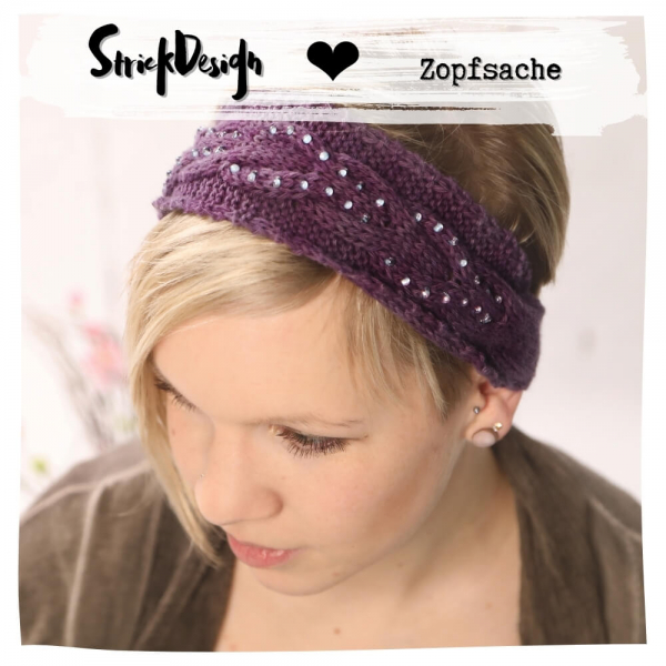 Zopfsache | Stirnband | Strickanleitung