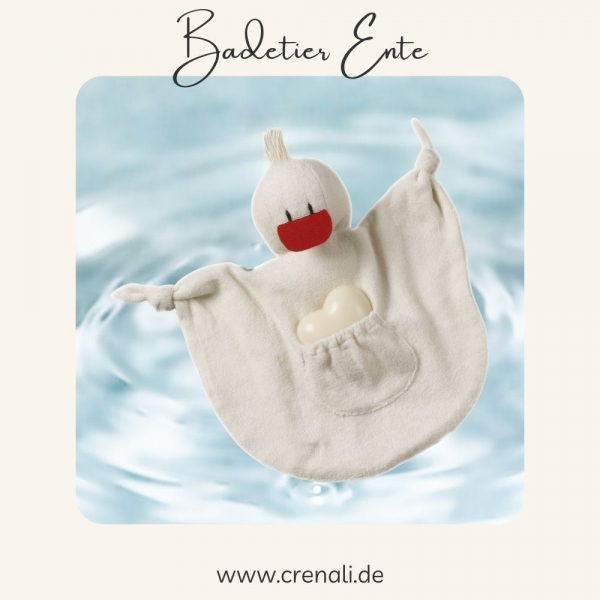 Badetier Ente | Saling | Schafmilchseife