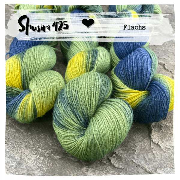 Shusira | Flachs | pflanzengefärbt